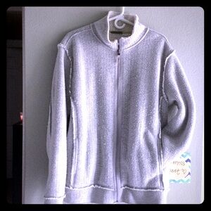 DKNY Active Men's Distressed Fleece Jacket